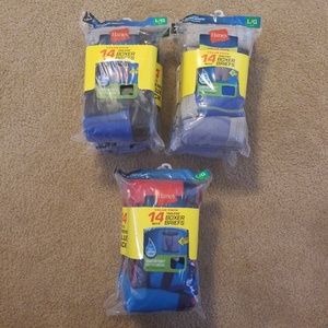 Hanes Tagless Boys Boxer Briefs Underwear